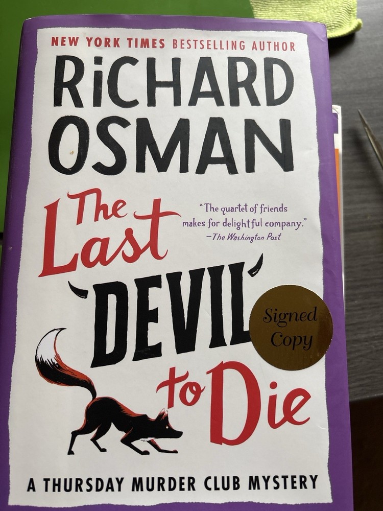 Last Devil to Die : A Thursday Murder Club Mystery by Richard Osman (2023,…