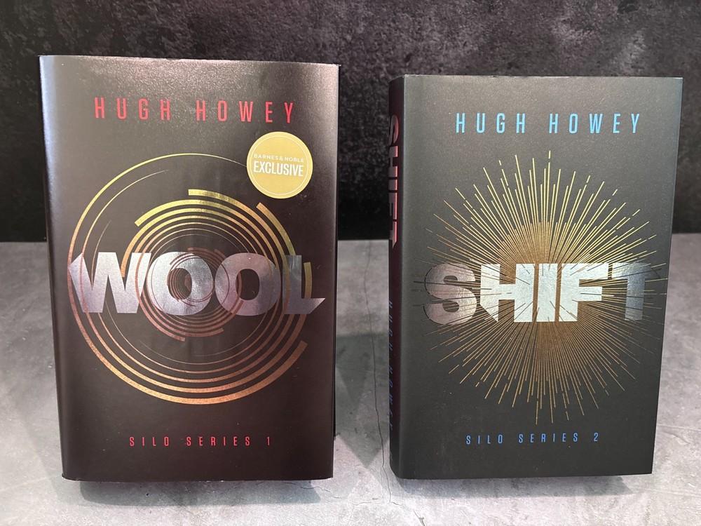 Wool & Shift Collectors Editions Hugh Howey SILO 1 & 2/ 1st Printing LIKE NEW