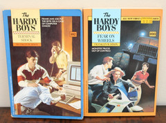 Vintage 90s HARDY BOYS BOOK LOT #102 108 Case Files #88 93 Franklin Dixon Books