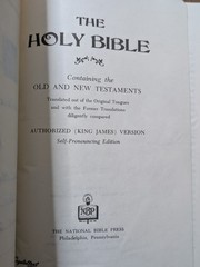 Holy Bible 1970 National Publishing Company National Bible Press Self Proclaim