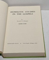Preacher’s Homiletic Library Harald F. J. Ellingsen 1979 Reprint Hardcover GOOD