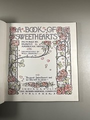 A Book of Sweethearts 1908 RARE Harrison Fisher Illustrated Gift Book Beauty!