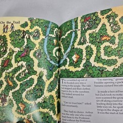 The Incredible Dinosaur Expedition Karen Dolby Usborne Puzzle Kids Book Vintatge
