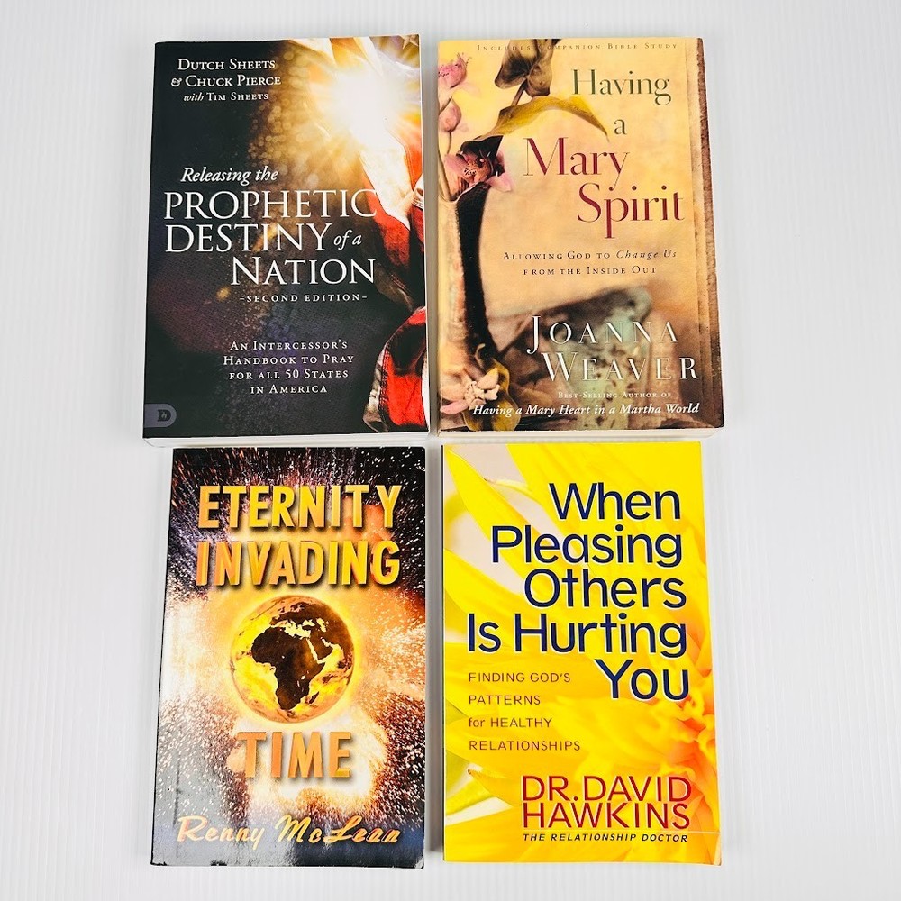 4x Christina Literature – Self Help – Paperback Books Multiple Titles & Authors