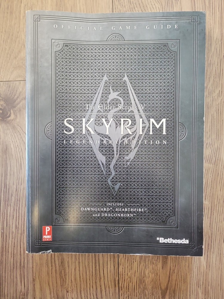 Elder Scrolls V Skyrim Legendary Standard Edition Prima Official Guide No Poster