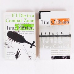 Vietnam War books Lot-2 by Tim O’Brien Die In A Combat Zone, Things They Carried