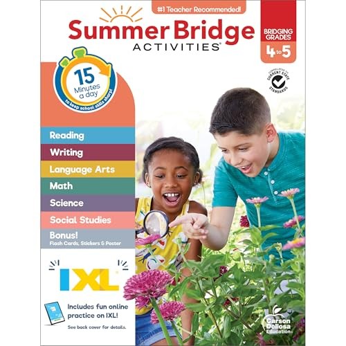 Summer Bridge Activities Grade – GOOD