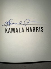 Kamala Harris SIGNED BOOK Vice President 107 Days HC AUTOGRAPHED 1ST EDITION