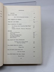 The Hemingway Reader by Charles Poore 1953 Charles Scribner’s Sons HC no DJ