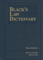 Black’s Law Dictionary Hardcover