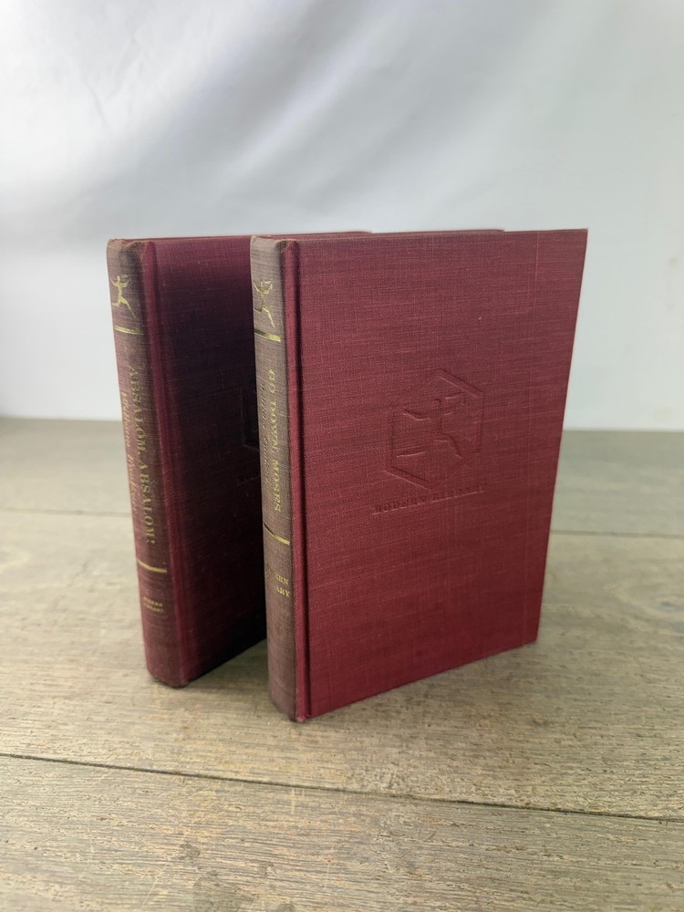 Vintage William Faulkner Absalom & Go Down Moses Red HC Lot 2 Modern Library