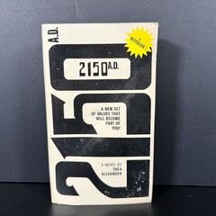 Vintage 1976 Revised Edition 2150 A.D. by Thea Alexander Paperback Future Novel