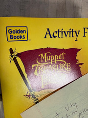 Lot of 103 Muppet Treasure Island Activity Fun Book McDonalds 1996 Happy Meal