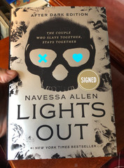 „Lights Out” by Navessa Allen – After Dark Edition – Signed HC 1st 2024-25