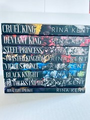 Lot of 8 .. Complete Set Royal Elite Series (Trade Paperbacks) by Rina Kent OOP