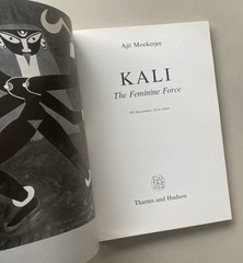 Kali – The Feminine Force by Ajit Mookerjee (1988 1st Ed. Paperback)