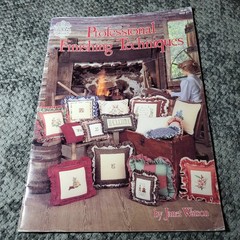 Professional Finishing Techniques Janet Watson 1984 Revised Edition Cross Stitch