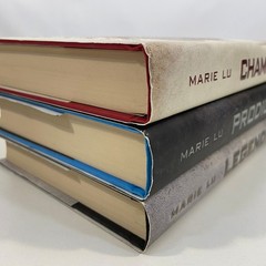 ALL SIGNED Legend Series Books 1-3 Marie Lu HCDJ 3 Young Adult Fiction Novel Set