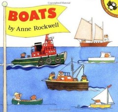 Boats; Picture Puffins – 9780140549881, paperback, Anne Rockwell