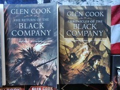 Huge Epic Fantasy Book Lot 11x – Glen Cook Black Company, Garrett PI, Erikson
