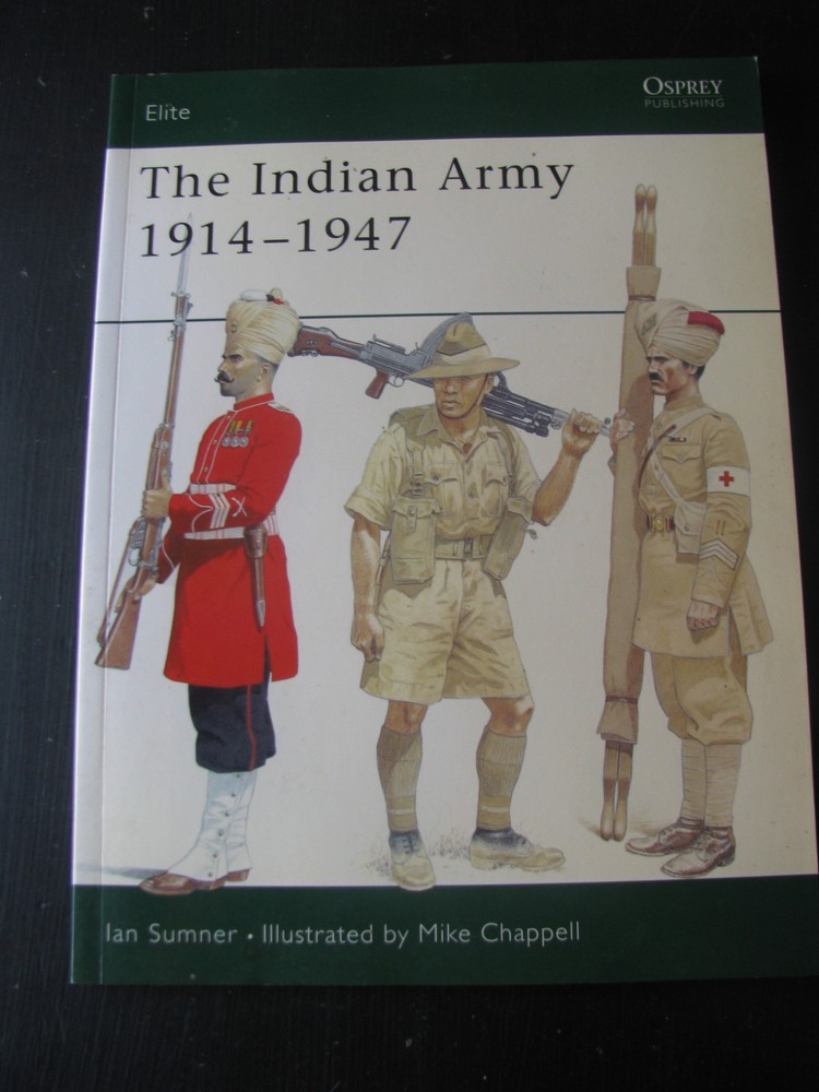 OSPREY ELITE #75 INDIAN ARMY VG/NN