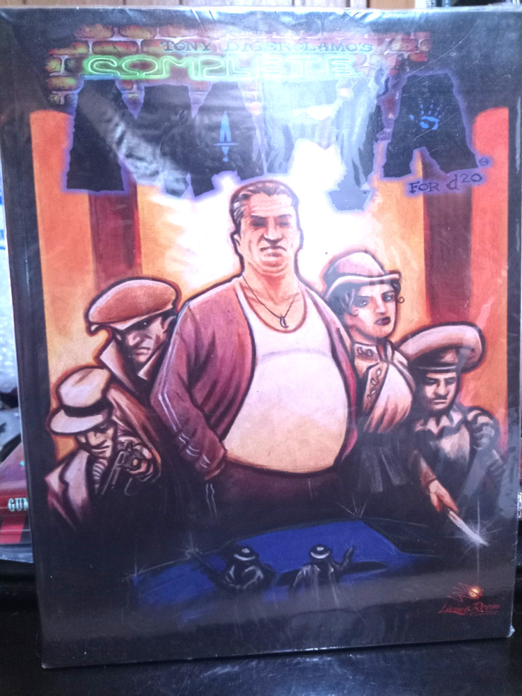 Rare d20 Tony Digerolamos Complete Mafia Illustrated Paperback (2005, NM, 9.4)