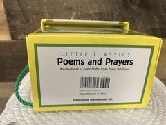 Little Classics Poems and Prayers 6 Little Book Box Set VTG