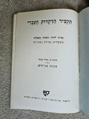Hebrew Grammar Summary in Hebrew (Paperback, 1965)