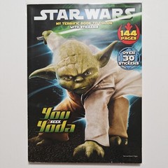 Star Wars You Seek Yoda Coloring Book 144 Pages & 30 Stickers – UNUSED