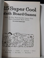 25 Super Cool Math Board Games Grades 3-6 Scholastic Reproducible