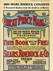 1908 Sears Roebuck Catalogue Reprint / 1,184 Pages / Book