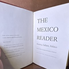 The Mexico Reader HC Duke University Press 2002 Latin America Readers Joseph