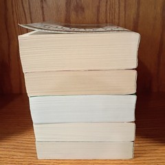 A Song of Ice and Fire Game of Thrones 5 Book Set LARGE Trade Paperback, Martin