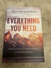Everything You Need, Dr David Jeremiah Hardcover Book
