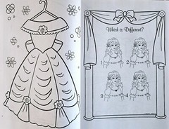 MERMAID & PRINCESS Giant Coloring & Activity Books 256 pages total BRAND NEW