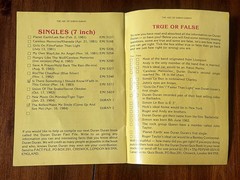 The ABC of Duran Duran Packed with Facts and Pictures 1984 Vintage