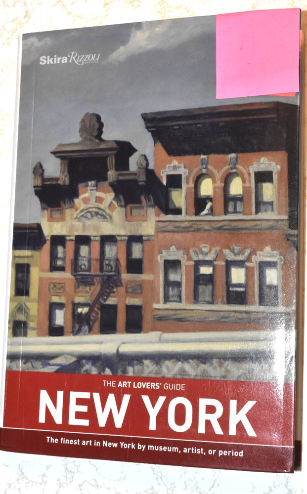 SOFT COVER BOOK „The Art Lovers Guide – New York, by Museum,” 237 Pages, New