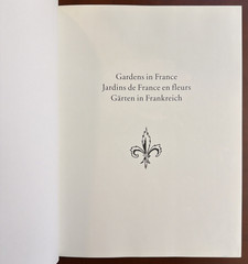 Gardens in France Taschen Hardcover 1997 English French German Illustrated