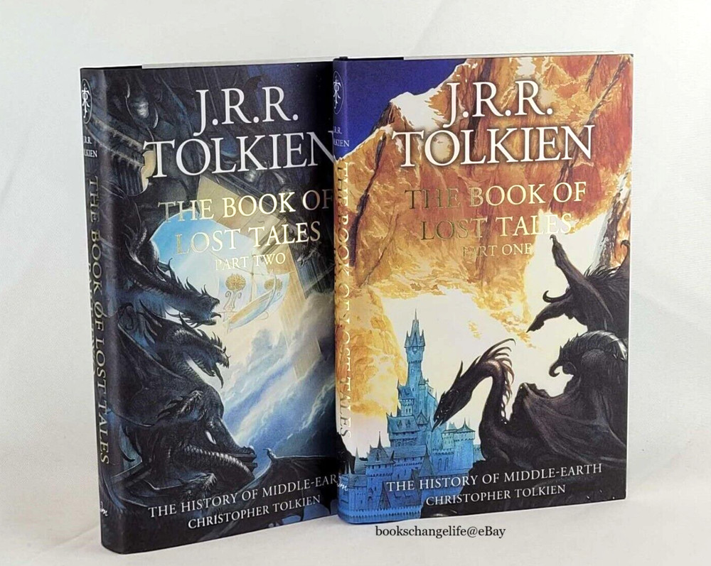 THE BOOK OF LOST TALES HISTORY OF MIDDLE-EARTH by J.R.R. Tolkien Part 1&2 *New*