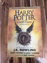 Harry Potter and the Cursed Child Parts One and Two Script HC J.K. Rowling