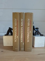 Lot of 3 Classic Books by John Steinbeck Vintage Hardcover Viking