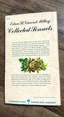 Edna St. Vincent Millay Collected Sonnets PB Harper & Row 1970 Perennial