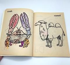 Vintage Coloring Books Lot 1980’s & 1990s Sesame Street Santa Animals NOS & USED