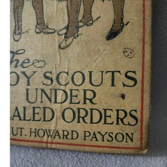 The Boy Scouts Under Sealed Orders By Howard Payson HC 1st Ed 1916