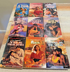 Bookseller Bargain Lot #103 HQN 80s Vintage Super Romance Lot of 63 PBs 300-388