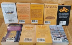 HUGE LOT OF 80+ PIERS ANTHONY BOOKS VINTAGE SCIENCE FICTION FANTASY NOVELS