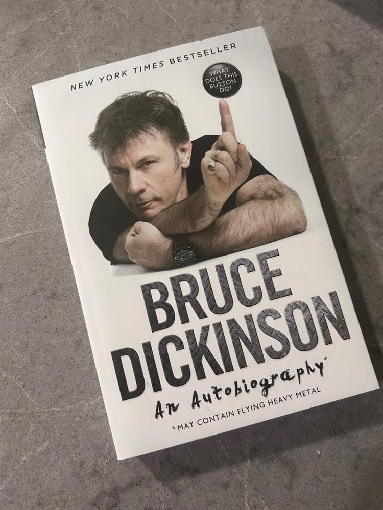 What Does This Button Do? : An Autobiography by Bruce Dickinson (2018 Paperback)
