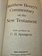 Baker Book House Matthew Henry Commentary on the New Testament 10-Vol HC 1983
