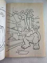 Vintage Dragon Tales Dragon Days Coloring Activity Book Y2K