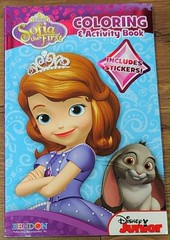 Sofia the First Coloring & Activity Book 8″x5″ 2013 Stickers